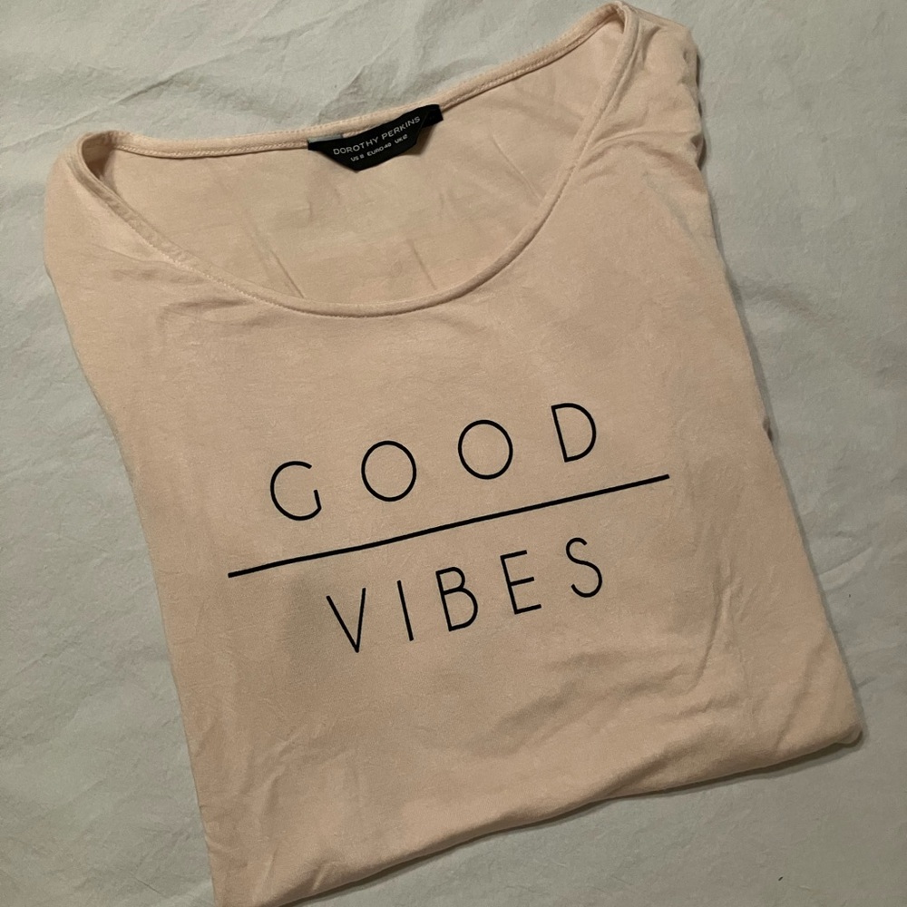 Dorothy Perkins scoop neck short sleeve soft tee